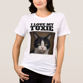 CAMISA DE AMOR DE GATO ESMOQUIN