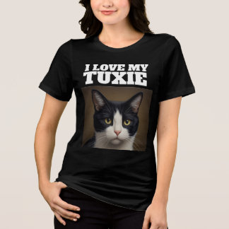 CAMISA DE AMOR DE GATO ESMOQUIN