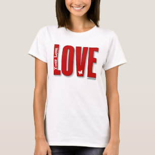 Camisa de amor (mariposa - Personalización)