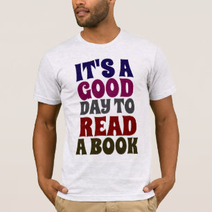 CAMISA DE AMOR POR LOS LIBROS, BUEN DÍA PARA LEER