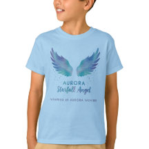 Camisa de Ángel Aurora Starfall Envuelta en Aurora