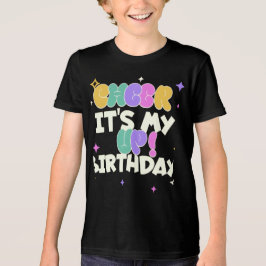CAMISA DE ANIMACIÓN DE CUMPLEAÑOS PARA NIÑOS