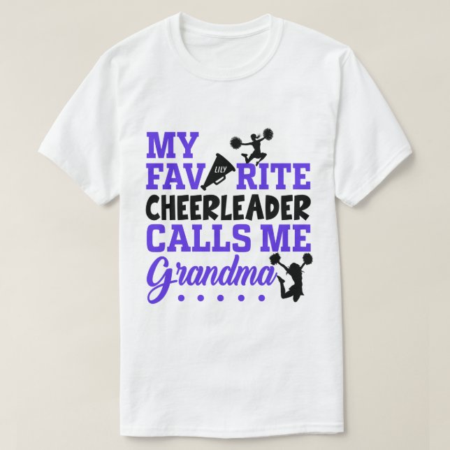 Camisa de animadora personalizada de RD, abuelita  (Diseño del anverso)