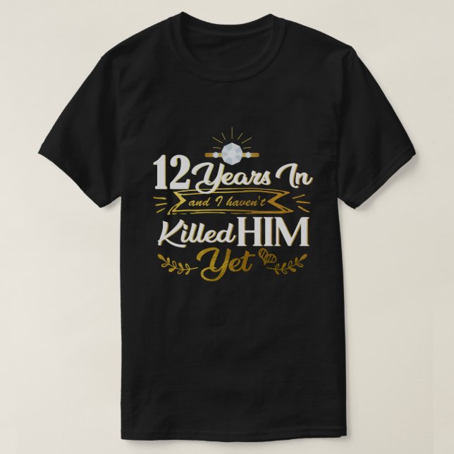   Camisa de aniversario, camiseta de aniversario d (Diseño del anverso)