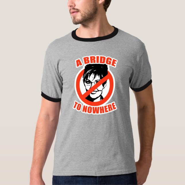 CAMISA DE ANTI-PALIN: PUENTE A EN NINGUNA PARTE (Anverso)