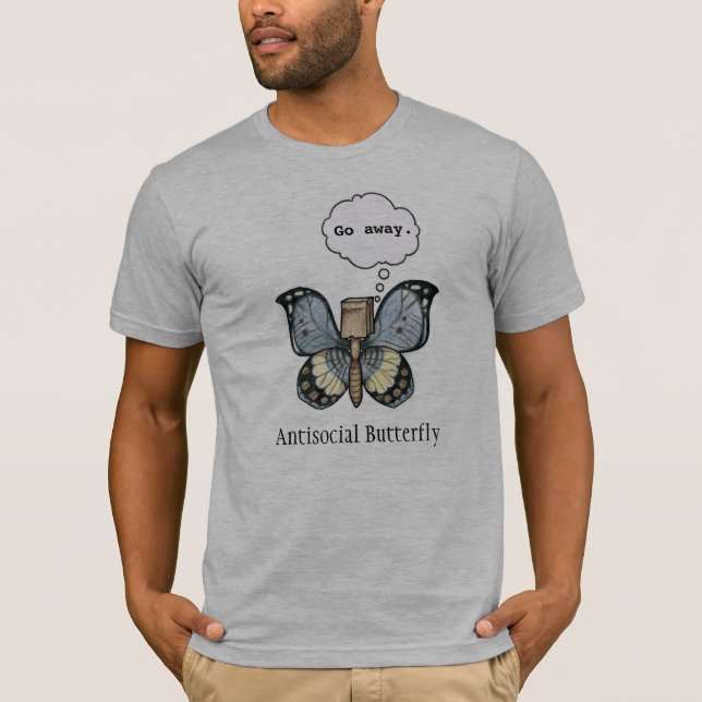 Camisa de AntisocialButterfly (Anverso)