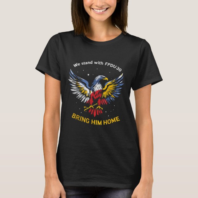 Camisa De Apoyo A Duterte 2025, Tráiganlo A Casa Á (Anverso)
