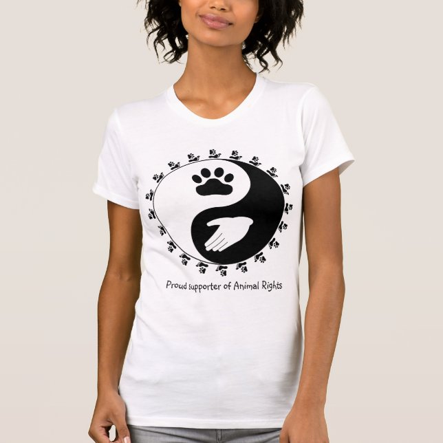 Camisa de apoyo a los derechos de los animales (Anverso)
