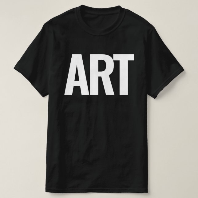 camisa de arte (Diseño del anverso)