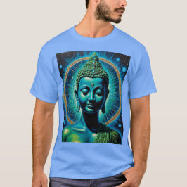 Camisa de arte de Buda de Ilustración Cósmica