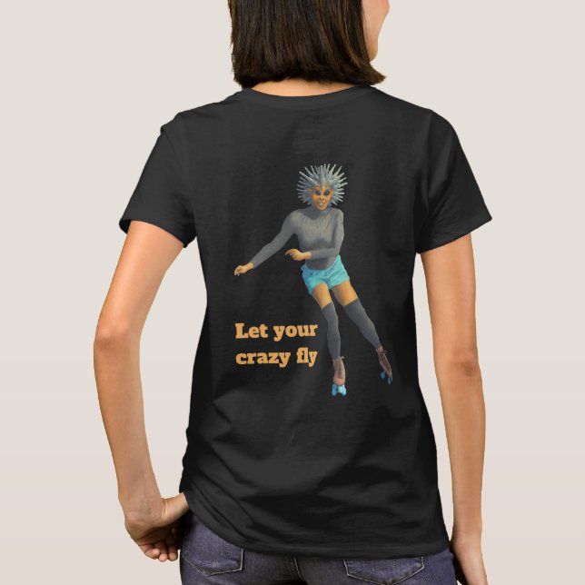 Camisa de arte de la Fantasía de una expatriada (Reverso)