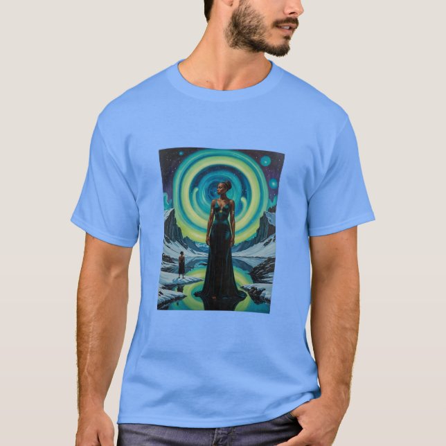 Camisa de arte del portal de la Reina de hielo Cel (Anverso)