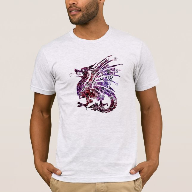 Camisa de arte Dragón china (Anverso)