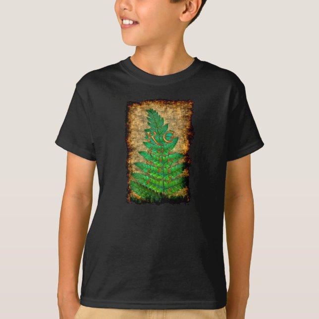 Camisa de arte ecológica "Reducir, reciclar" amiga (Anverso)