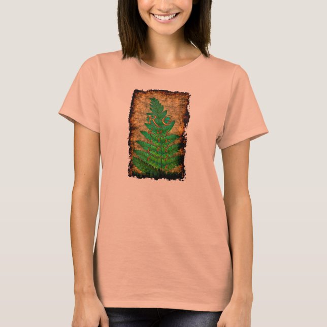 Camisa de arte ecológica "Reducir, reciclar" amiga (Anverso)