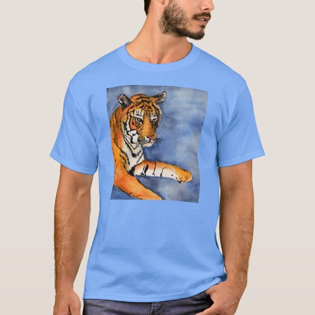 Camisa de arte Personalizado de Bengal Tiger (Nara (Anverso)