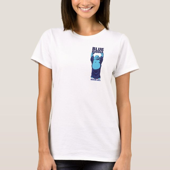 Camisa de Artes de Curación de Buda Azul (Anverso)