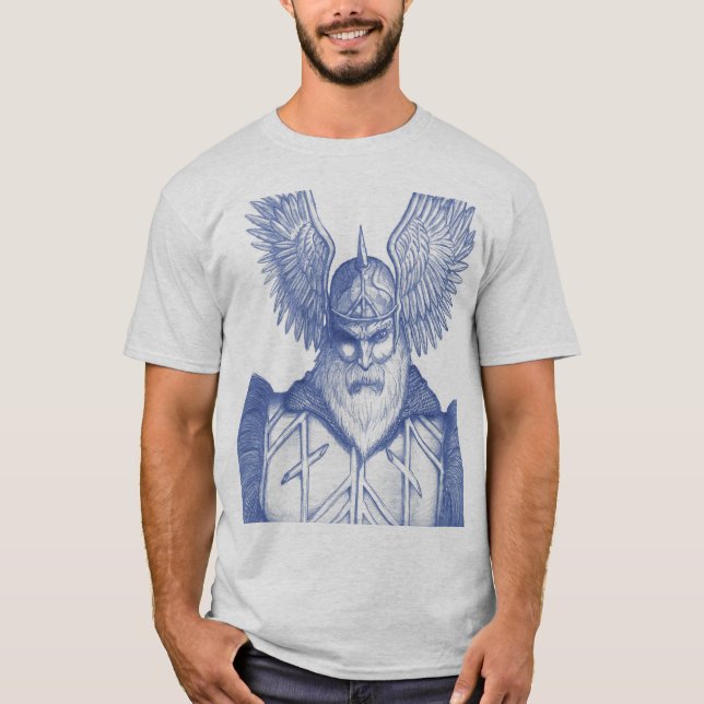 Camisa de Asatru Odin (Anverso)