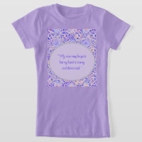 Camisa de autismo - Voz tranquila, corazón fuerte