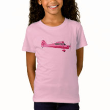 Camisa de avión rosa Super Decathlon para Chicas