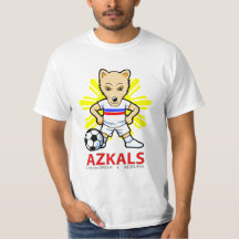 Camisa de Azkals - mascota del perro