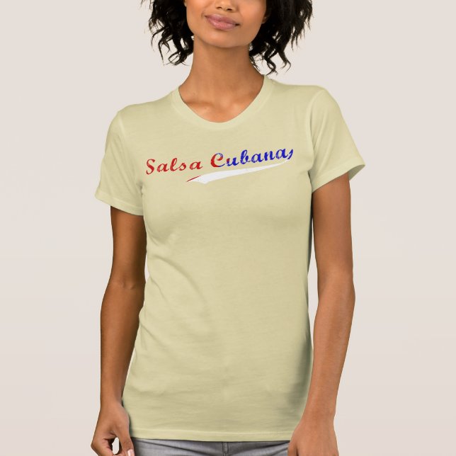 Camisa de Baile Salsa Cubana (Anverso)