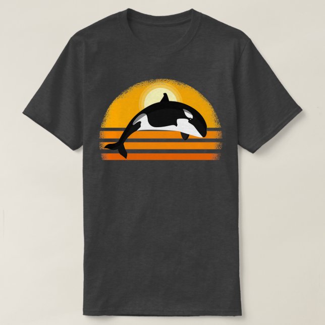 Camisa de ballena asesina Orca 3 (Diseño del anverso)