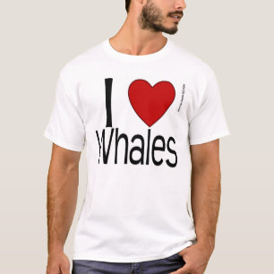 Camisa de ballenas de corazón