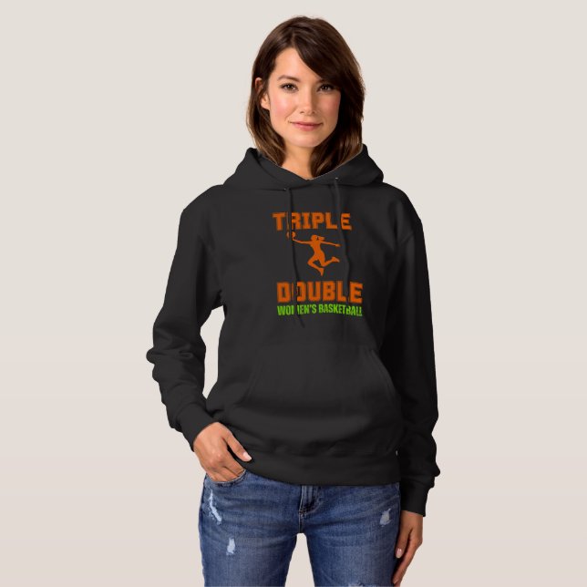 Camisa de baloncesto para mujeres triple doble (Anverso completo)