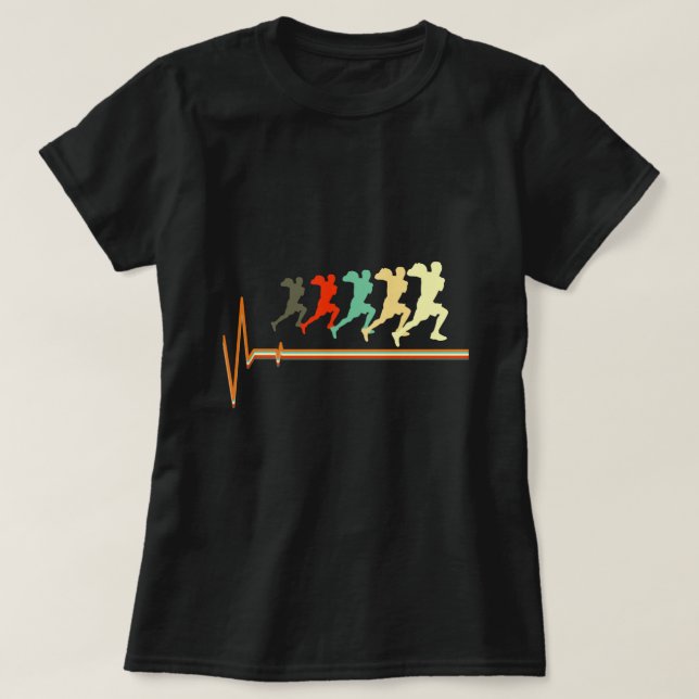 Camisa de baloncesto Retro Vintage Baloncesto Hear (Diseño del anverso)
