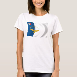Camisa de bandera de Azores