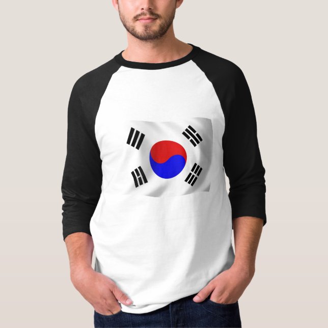 Camisa de bandera de Corea del Sur (Anverso)