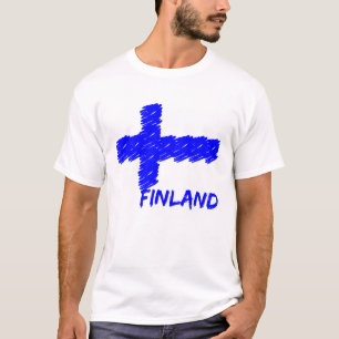 Camisa de bandera de Finlandia