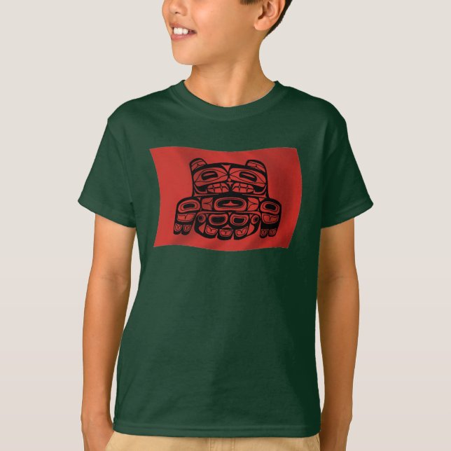 Camisa de bandera de la tribu Skagit (Anverso)