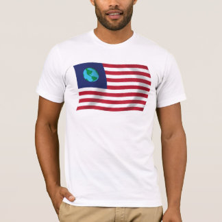 Camisa de bandera de los Estados Unidos de América