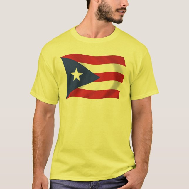 Camisa de bandera de Puerto Rico (Anverso)