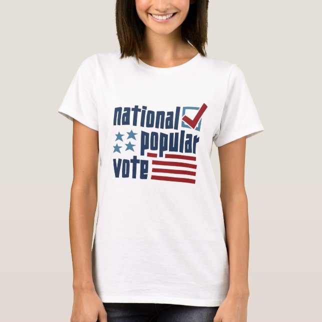 Camisa de bandera del voto popular nacional (Anverso)