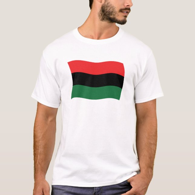 Camisa de bandera panafricana (UNIA) (Anverso)