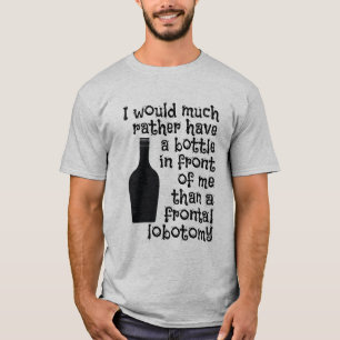 Camisa de bebida - elegir estilo y color