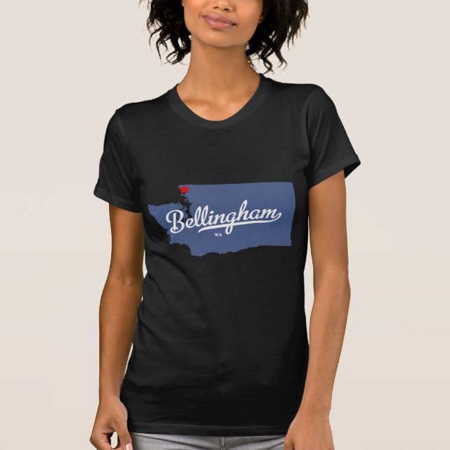 Camisa de Bellingham Washington WA (Anverso)