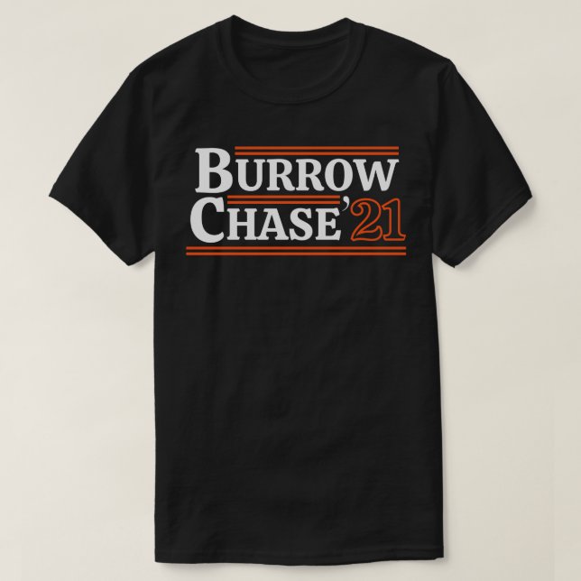 Camisa de bengalas de Joe burrow (Diseño del anverso)