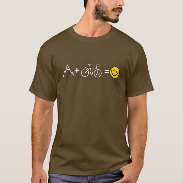 Camisa de bicicleta de montaña, regalo de biciclet (Anverso)