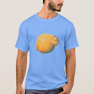 Camisa de Blug - azul y amarillo