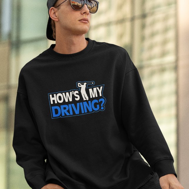 Camisa de bollo de golf - ¿Cómo voy a conducir? (Subido por el creador)