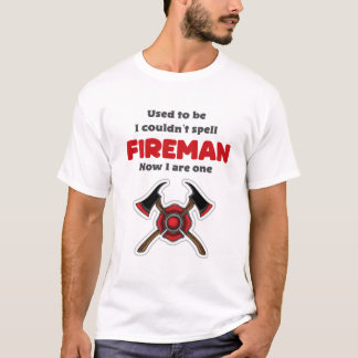 Camisa de bombero divertida