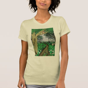 Camisa de bosque húmeda camiseta