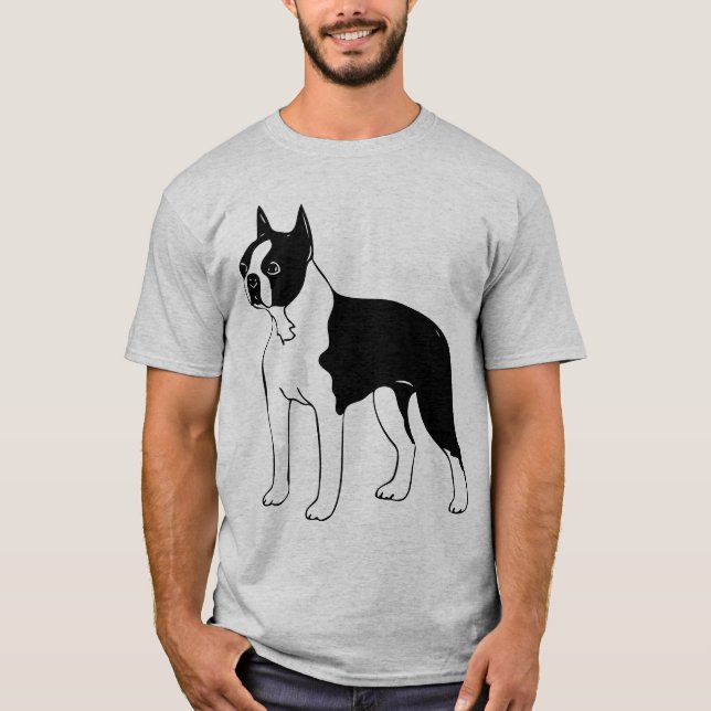 Camisa de Boston Terrier (Anverso)