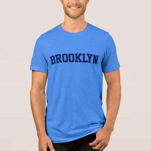 CAMISA DE BROOKLYN - AZUL (Anverso)