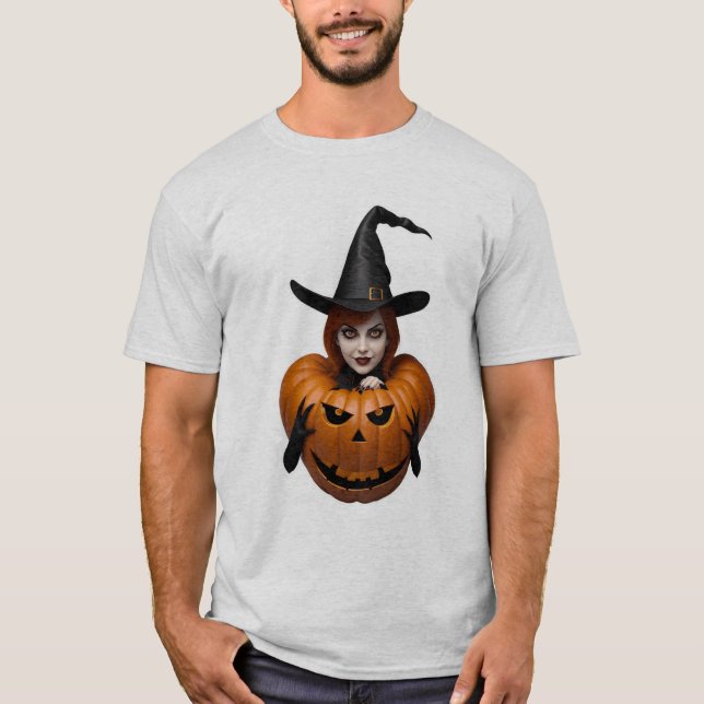Camisa de Bruja de Halloween (Anverso)