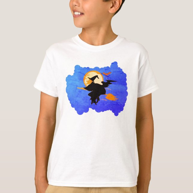 Camisa de bruja espeluznante - Idea de disfraz de  (Anverso)